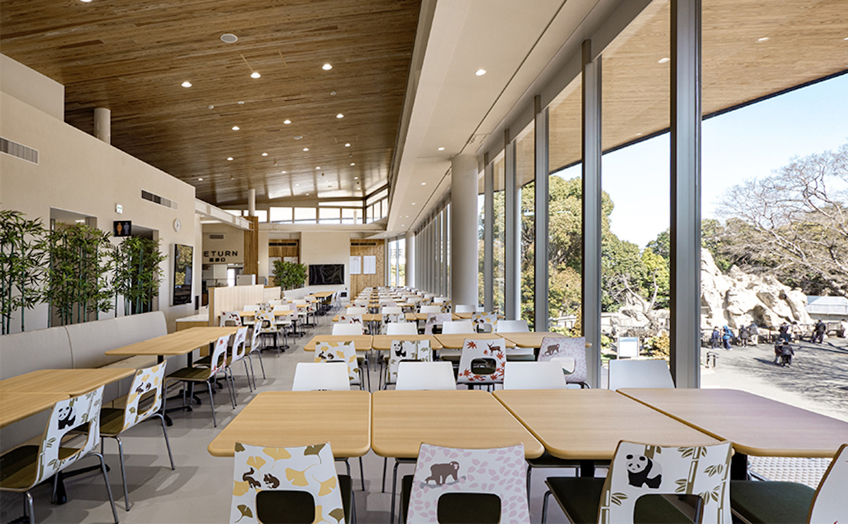 上野動物園東園無料休憩所 実績紹介 株式会社ユニバァサル設計